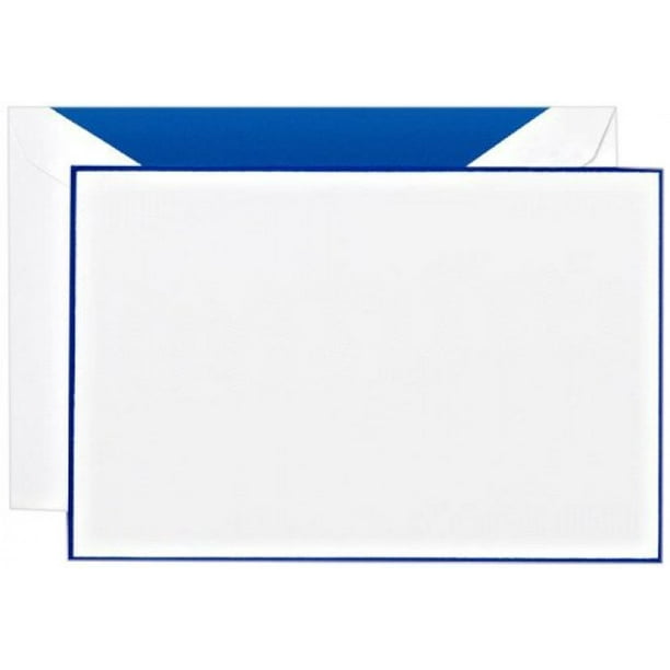 Crane CC8062 10 Placecards Blue Made in USA Limit 1 Per Customer